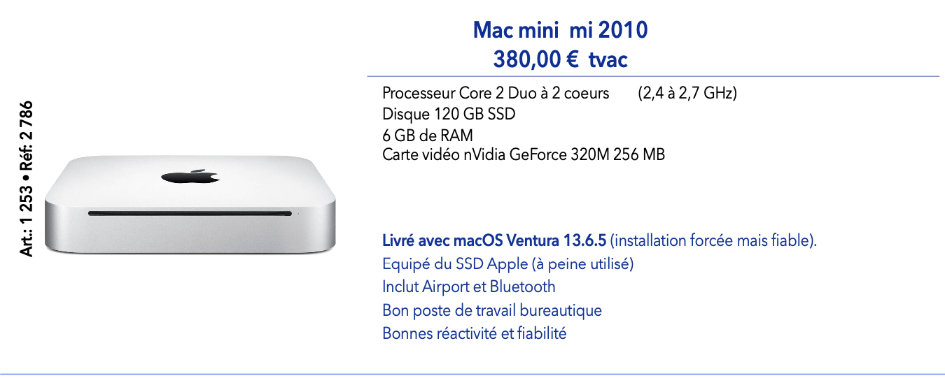 mac mini 2010