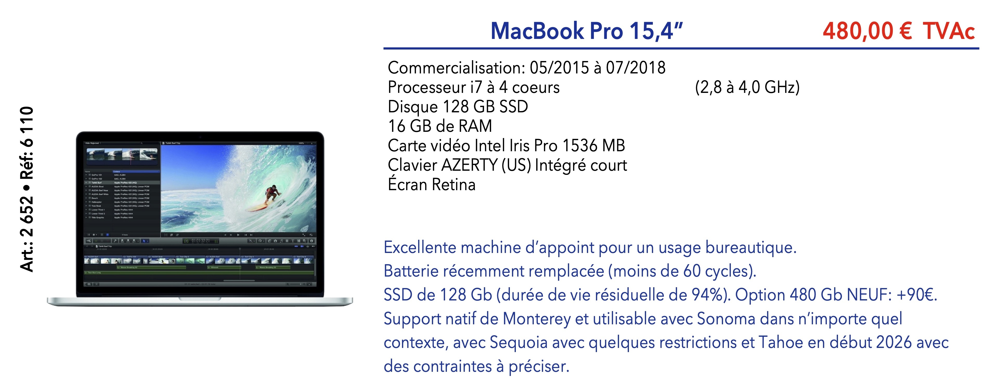 Gia Consulting MacBook pro 15